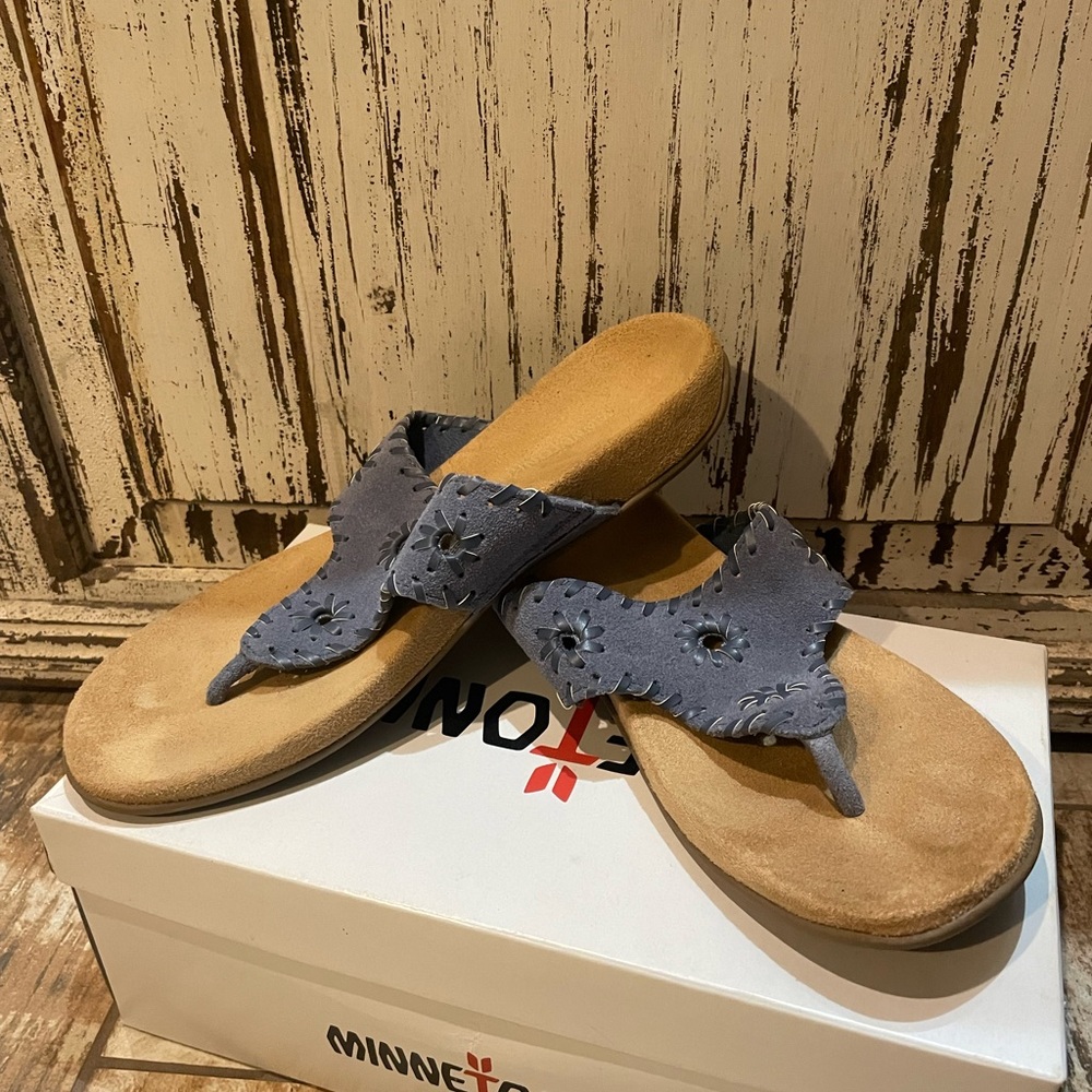 Ladies leather sandals